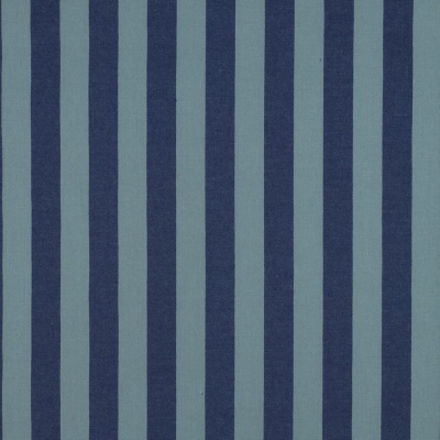 Riscas de algodão - Tons de azul ganga
