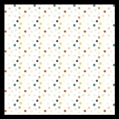 Tecido de Algodão - The Littlest Family's Big Day - Dots Multi