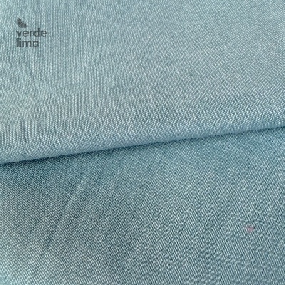 Pack de retalhos - Vichy e cambraia de algodão - Azul água