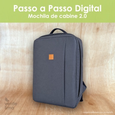Passo a Passo digital - Mochila de cabine 2.0