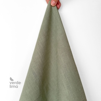 Pack de retalhos - Linho Liso - Tons verdes