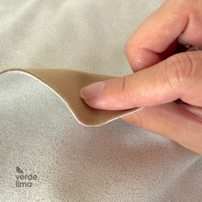 Couro sintético dupla face