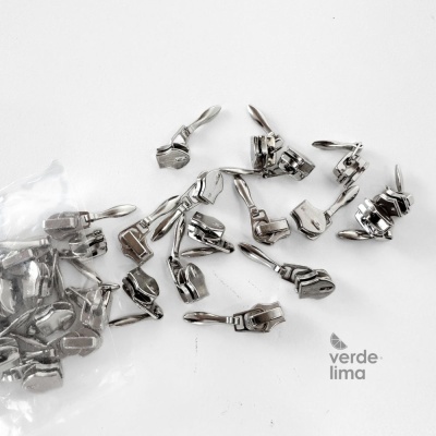 Cursores de fecho zipper malha 3 - Lágrima