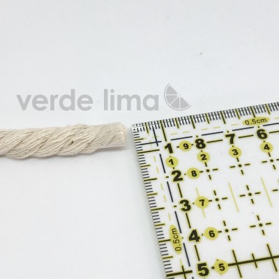 Cordão de Algodão entrançado 10mm
