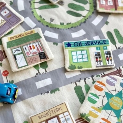 Painel - My Town - Tapete de brincar