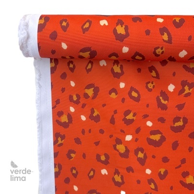 Nylon Impermeável - Leopardo tons terra