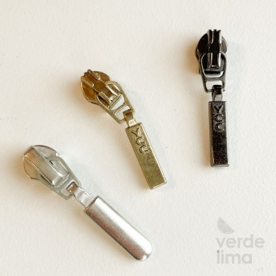 Cursores de fecho zipper malha 3 premium rectangulares