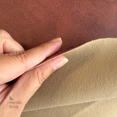 Couro sintético dupla face