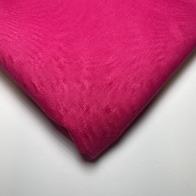 Retalho 50x150cm - Tecido liso de algodão - Rosa Forte