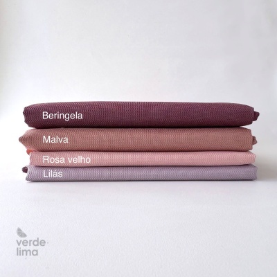 Pack de retalhos - Nylon plastificado - Tons Rosa