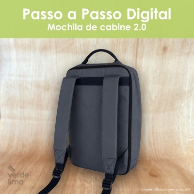 Passo a Passo digital - Mochila de cabine 2.0