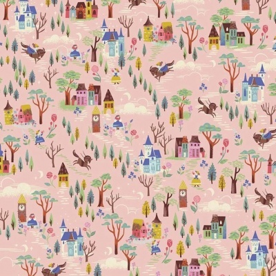 Tecido de Algodão - Beauty and the Beast - Countryside