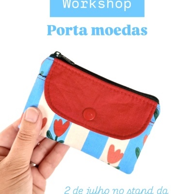 WORKSHOP PORTA MOEDAS - FIA LISBOA - 2 de Julho de 2026 -17h