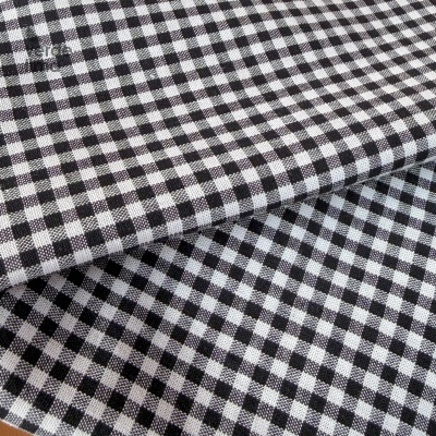 Pack de retalhos - Vichy e cambraia de algodão - Preto