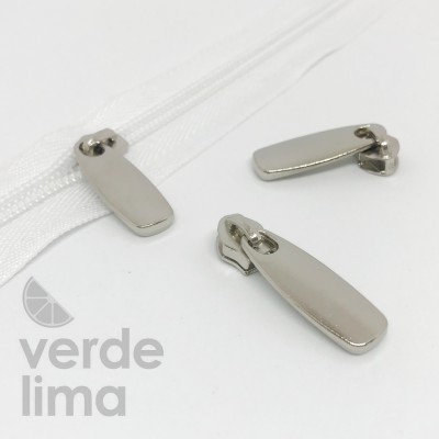 Cursores de fecho zipper malha 5 premium redondos