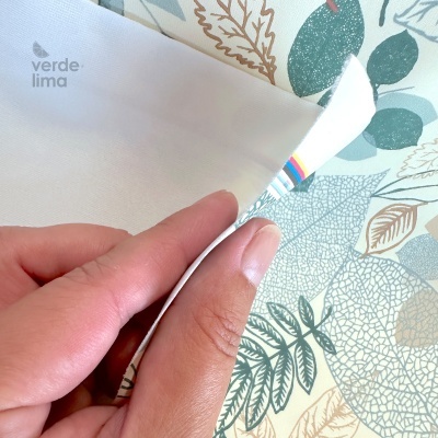 Tecido raincoat - Let´s be green