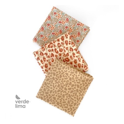 Pack de Retalhos - Tons Terra