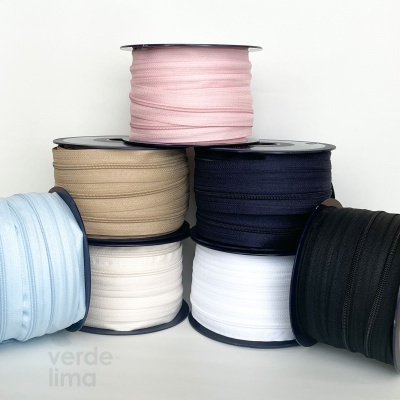Fecho zipper malha 3 - Bobine de 25m