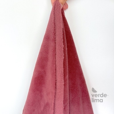 Pelúcia coralina dupla face