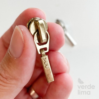 Cursores de fecho zipper malha 5 premium rectangulares