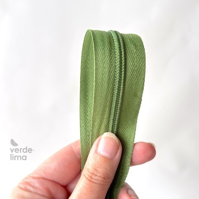 Fecho Zipper malha 5