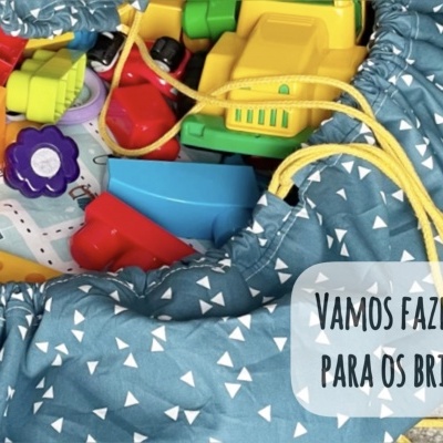 Passo a passo saco de brinquedos