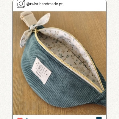 Bombazine risca larga