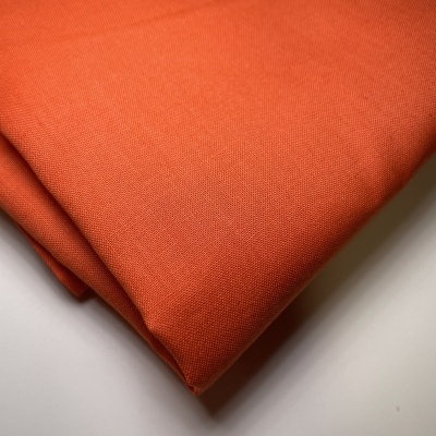 Retalho 60x150cm - Tecido liso de algodão - Laranja