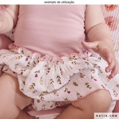 Musselina de algodão - Andes Flowers