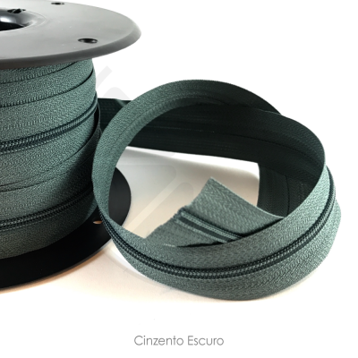 Fecho Zipper malha 3