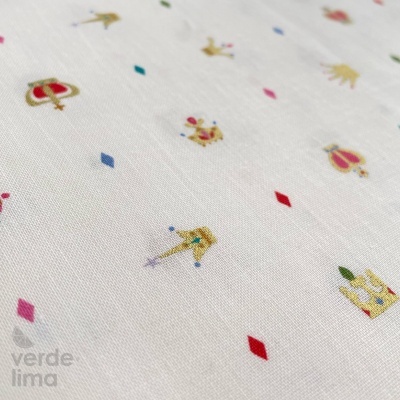 Little Brier Rose - Crowns White Sparkle