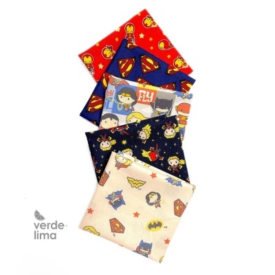 Pack de retalhos - Super Heróis