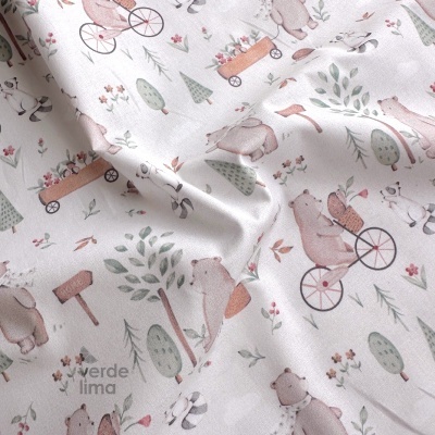 Tecido de Algodão - Estampado Digital - Koda