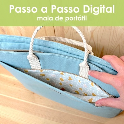 Passo a Passo digital - Mala de Portátil