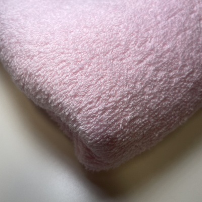 Retalho 45x150cm - Turco de Algodão 400g - Rosa Claro