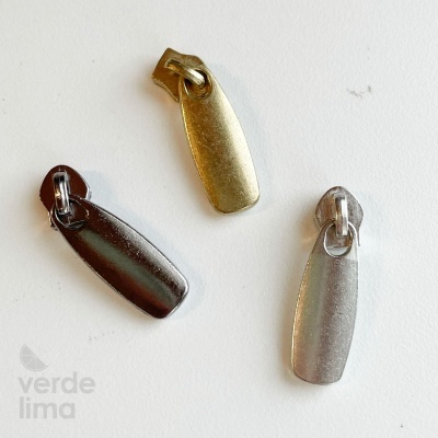 Cursores de fecho zipper malha 5 premium redondos