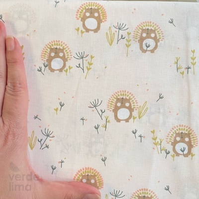 Pack de tecidos - Cute Hedgehog