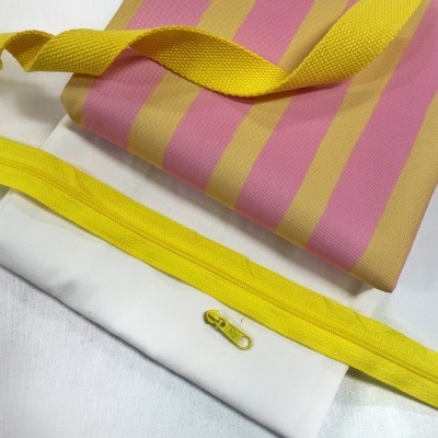 Kit de materiais - puff de praia (Panamá)(não inclui enchimento)