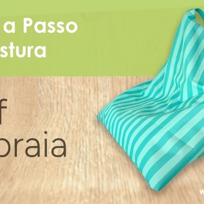 Kit de materiais - puff de praia (não inclui enchimento)