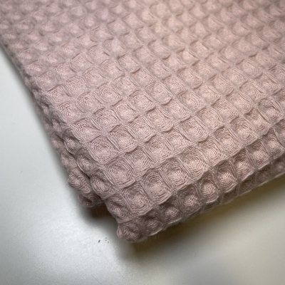 Retalho 47x150cm - Tecido Waffle - Rosa Velho