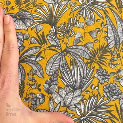 Tecido de Algodão - Java - Mostarda