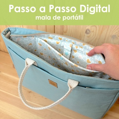 Passo a Passo digital - Mala de Portátil
