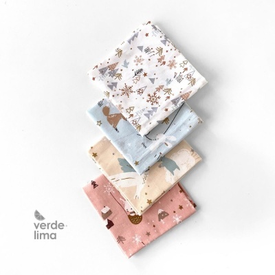 Pack de retalhos - Winter Friends