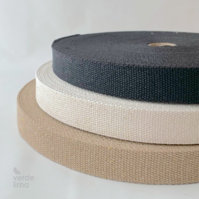 Precinta de algodão 25mm  - Rolo de 25m