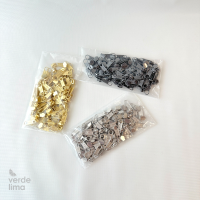 Cursores malha 3 metalizados - Saco 60 unidades