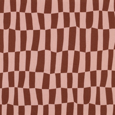 Checks Jennifer Bouron - Castanho e rosa