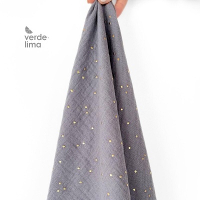 Musselina gold dots