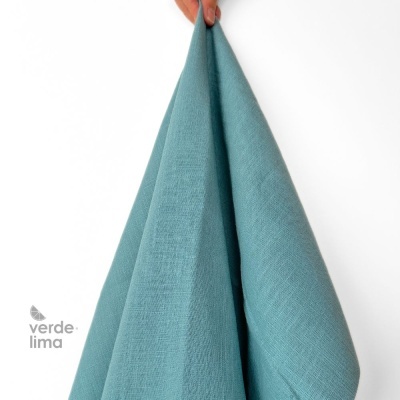 Pack de retalhos - Linho Liso - Tons azuis