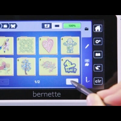 Máquina de costura e bordar BERNETTE B79