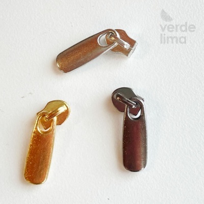 Cursores de fecho zipper malha 3 premium redondos